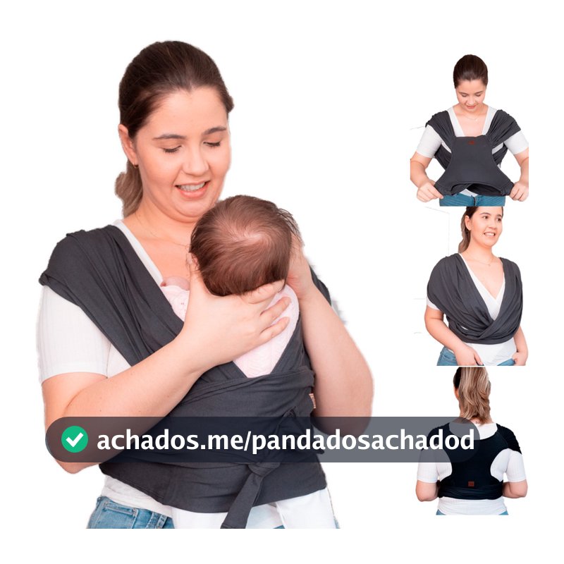 SLING DE VESTIR, LITTLE BENI, CANGURU CARREGADOR DE BEBÊ, WRAP SLING