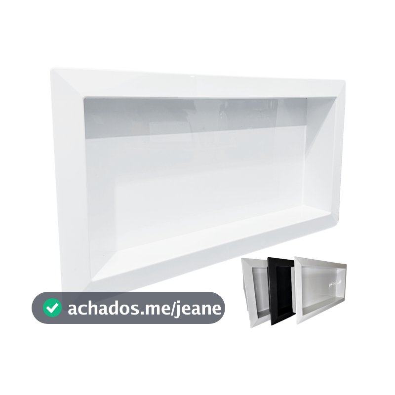 Nicho De Banheiro Para Embutir Parede Box Banho Shampoo sabonete organizador