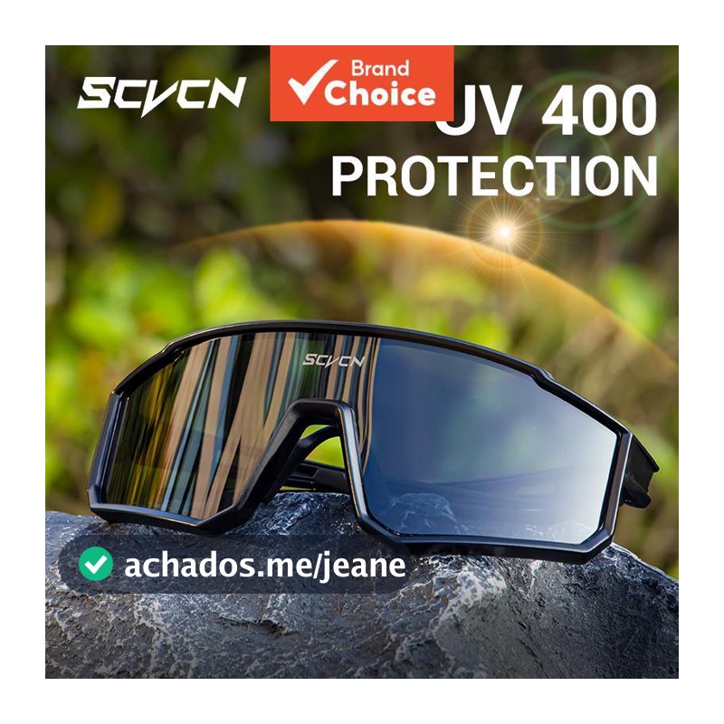 SCVCN UV400 Óculos De Sol Para Ciclismo Esportivos Homens E Mulheres MTB Bicicleta Presente