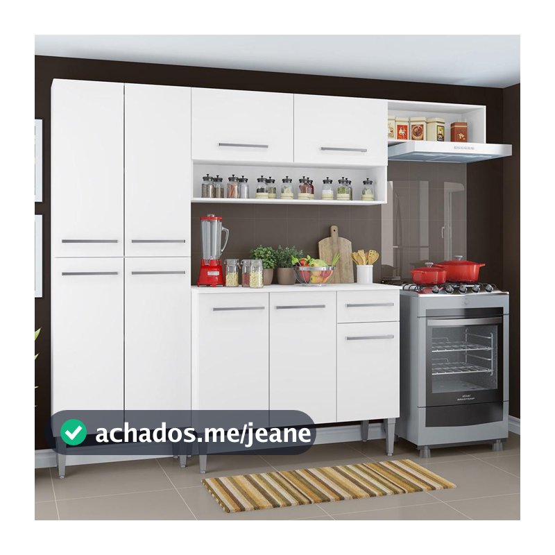 Armário de Cozinha Compacta Emilly Top Madesa