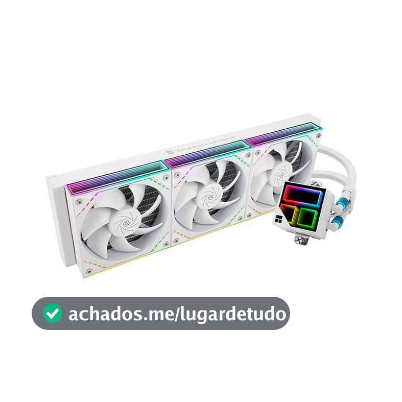 Water Cooler Thermalright Frozen Infinity 360, ARGB, 360mm, Branco, TR-FI-360-WH-ARGB
