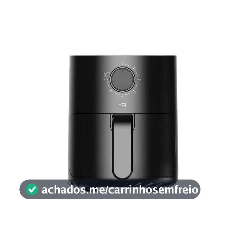 Fritadeira Elétrica AirFryer HQ 2,8 litros Preta HQ-AF2.8LMG