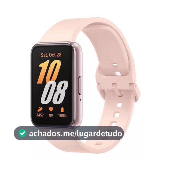 Smartwatch Samsung Galaxy Fit3 Sm-R390 40mm Rose Gps