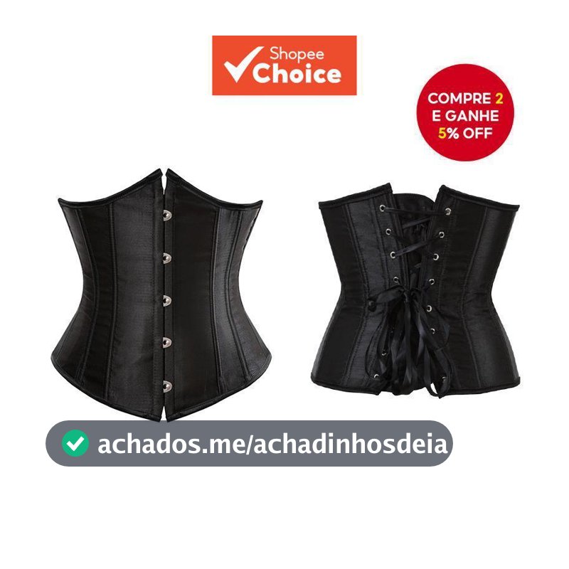 Espartilho feminino, treinador de cintura, corpete abaixo do busto e bustiê, roupa íntima modeladora steampunk,