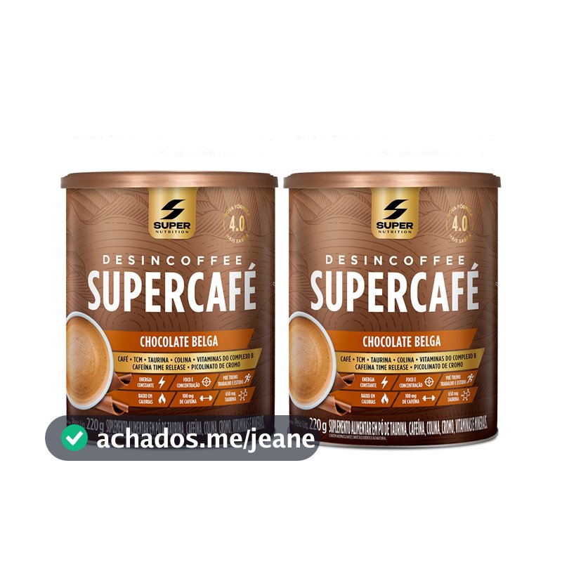 Kit 02 Desincoffee Supercafé Chocolate Belga