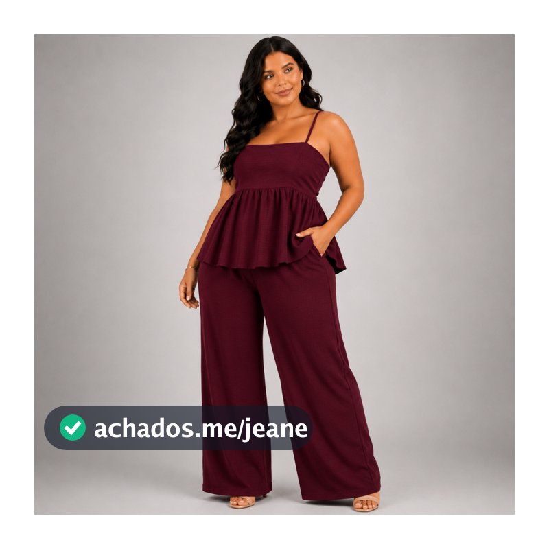 CONJUNTO PLUS SIZE DUNA XG- G1- G2