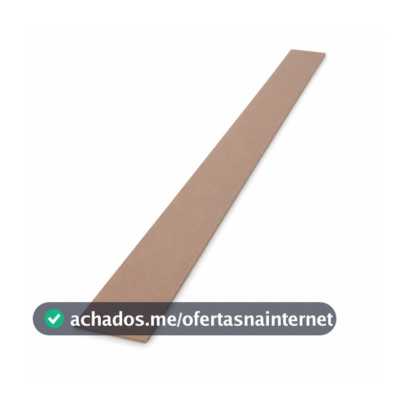 Tira Shiplap MDF Cru 120x10 3mm Revestimento Ripado Decorativo Parede Painel Artesanato Marcenaria
