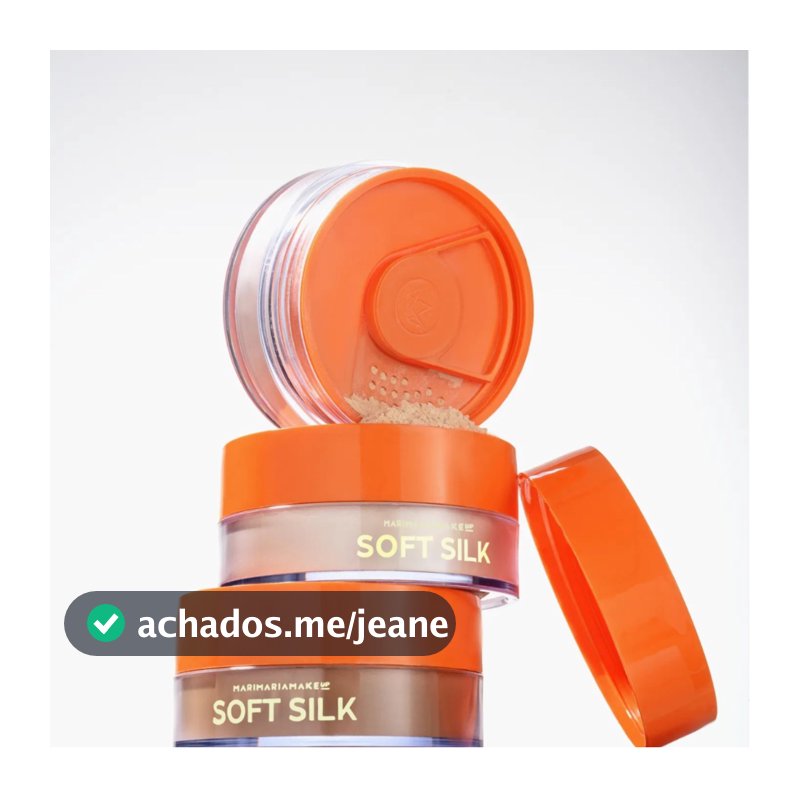 Pó solto Facial Acabamento Natural e Aveludado Solf Silk 15g - MARI MARIA