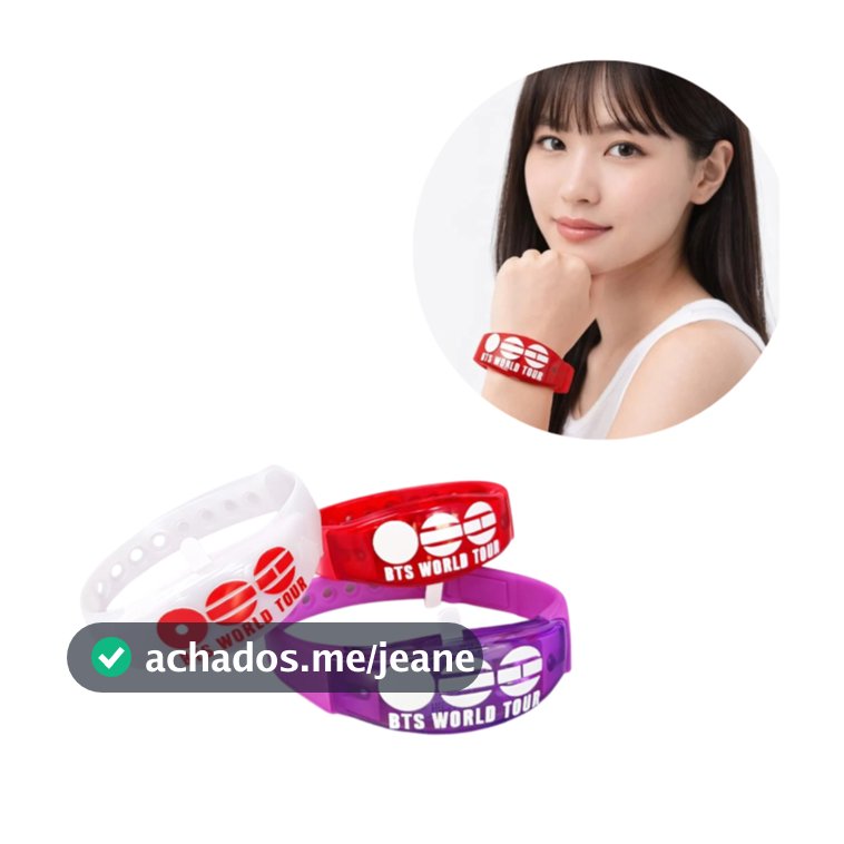 Pulseiras Led BTS Tour a Kpop