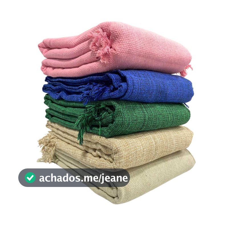 Kit 2 mantas para sofá tipo capa de sofá gigante 210x120 protetora decoração