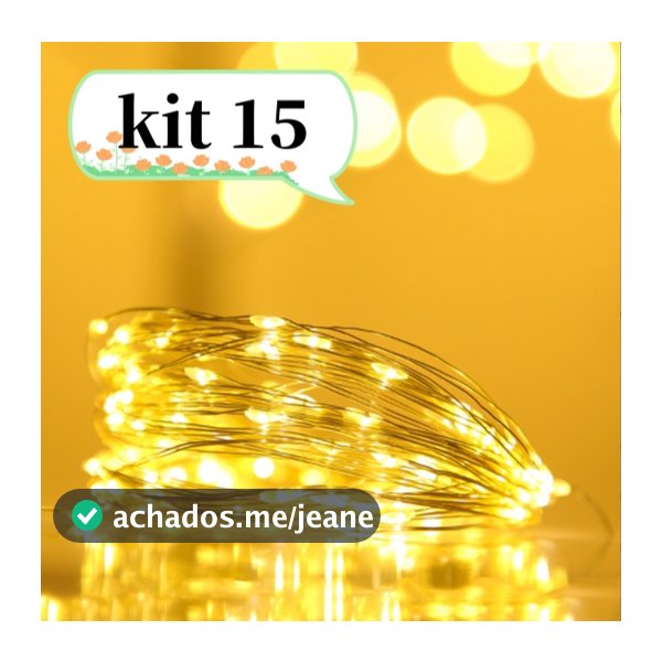 15 Pcs Fio Fada Cordão Luz Leds Díodo Emissor De Luz Segurança Leds Decoração De Natal Reutilizável