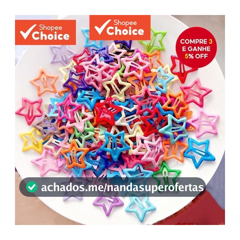 Grampos De Cabelo Estrela Y2K-28 Peças De Laterais Fofos Presilhas Infantis Para Meninas