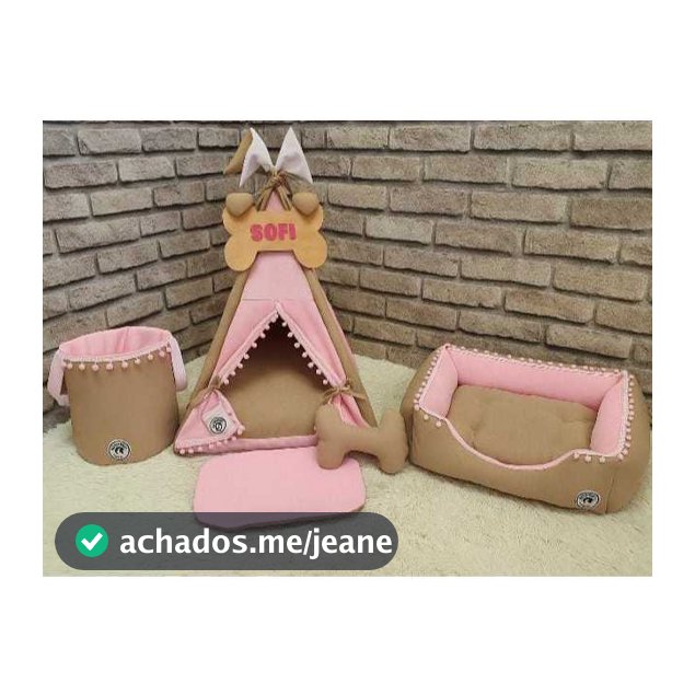 Kit Caminha Pet Personalizada M Cesto Organizador Brinquedos Para Caes E Gatos
