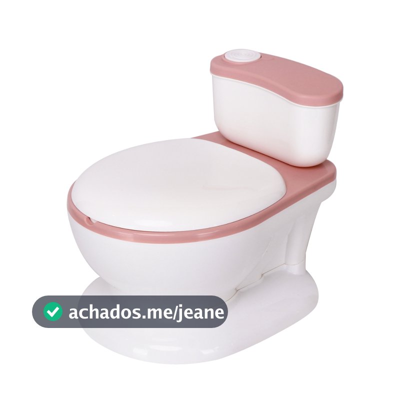 Penico Troninho Simulador de Privadinha Infantil Para Desfralde Inteligente Divertido Ohana Baby