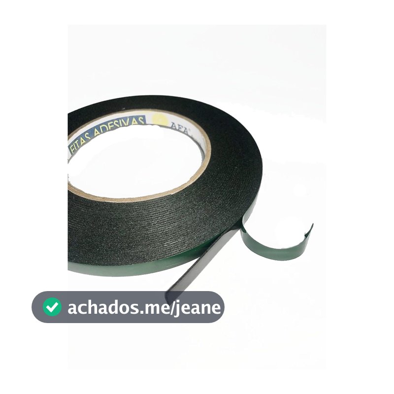 Fita Dupla Face Automotiva Para Frisos, Emblemas, Aerofólio, Fita automotiva veicular para carros