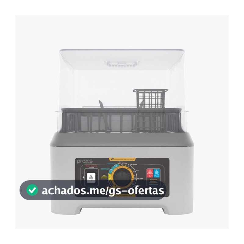 Lava Louças Praxis Portátil LLPP 2.0 Semi-Automática 127V Br