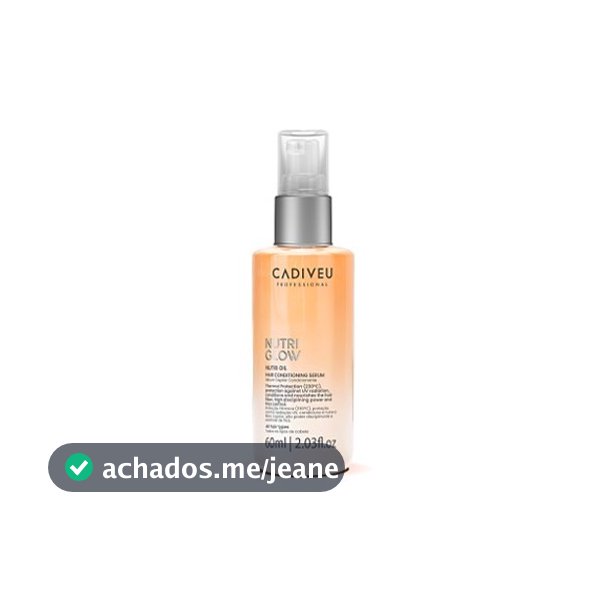 Cadiveu Professional Nutri Glow Sérum Oil - 60ml