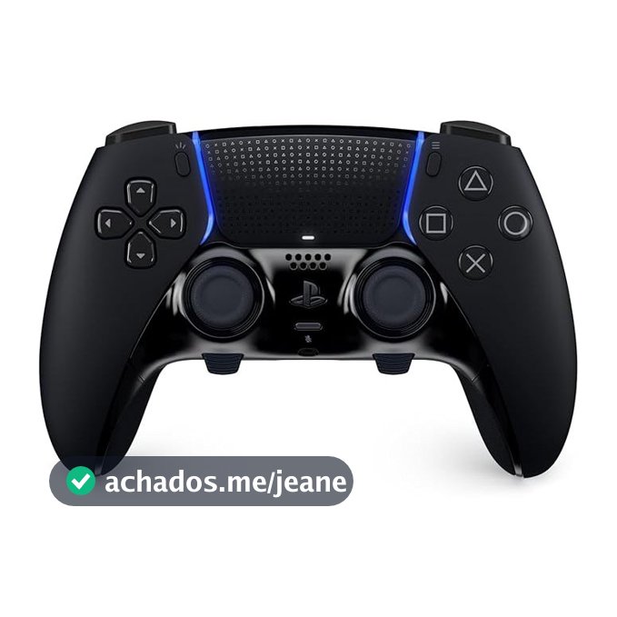 CONTROLE SEM FIO PS5 DUALSENSE EDGE MIDNIGHT BLACK