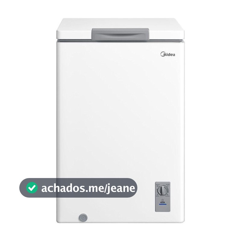 Freezer Horizontal Midea 100L Inverter MDRC151 Branco Bivolt