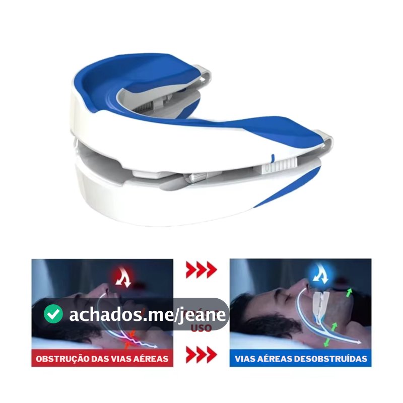 Placa Anti Ronco Placa Bruxismo Premium dispositivo noturno protetor denta ajustável
