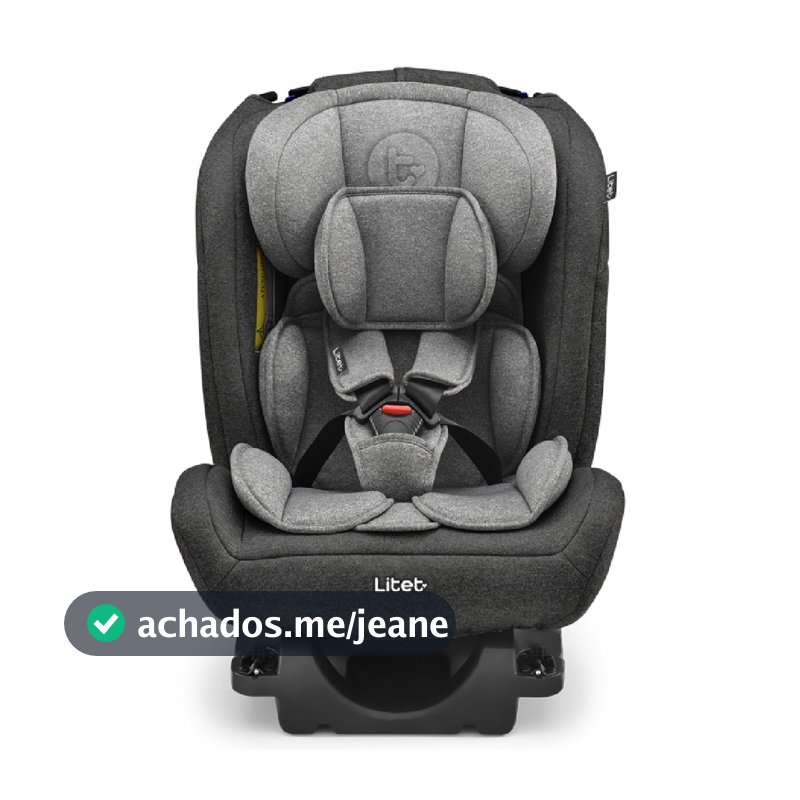 Cadeira de Carro Infantil All Stages 2.0 Isofix Cinza Litet