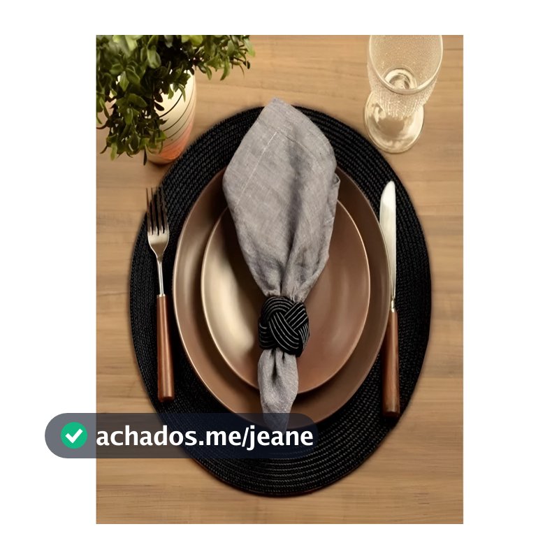 Jogo Americano 6 Peças 38cm Mesa Posta Decoracao Cozinha