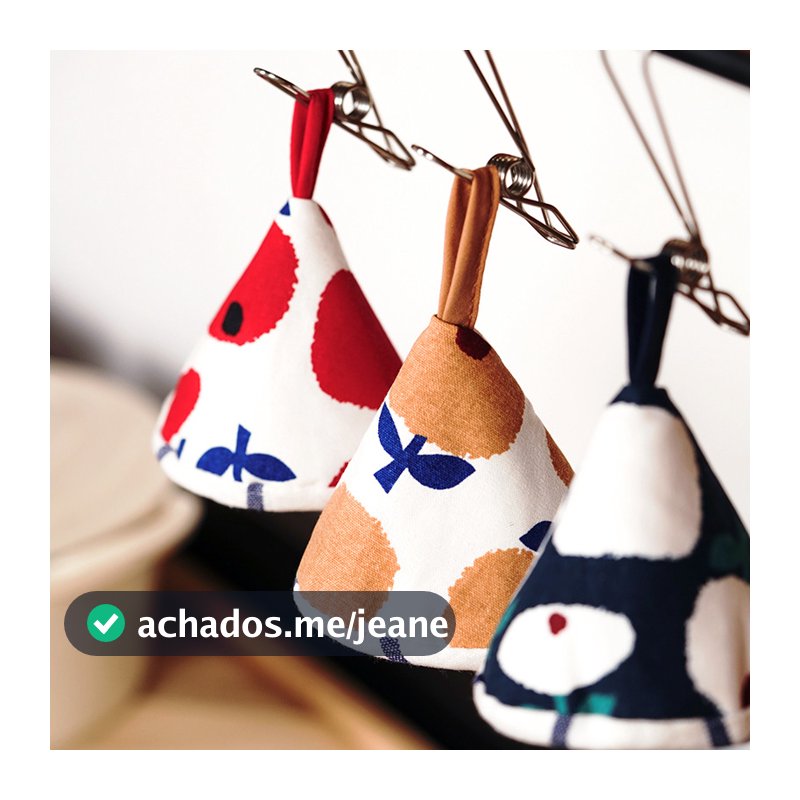 Ins flor tecido Anti-escaldante chapéu japonês estilo coreano cônico sopa pote tampa chapéu esmalte pote caçarola lidar