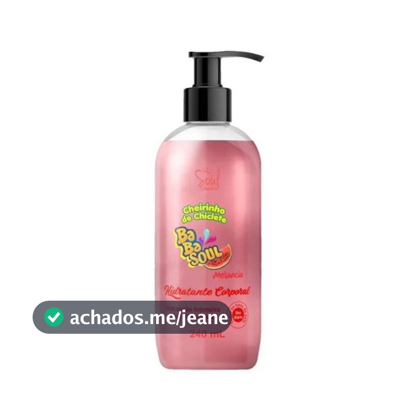 SOUL BABASOUL HIDRATANTE CORPORAL MELANCIA 240 ML