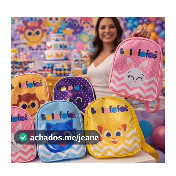 Mochilinha para Aniversario personalizadas Lembrancinhas kits 5/10/20 unidades