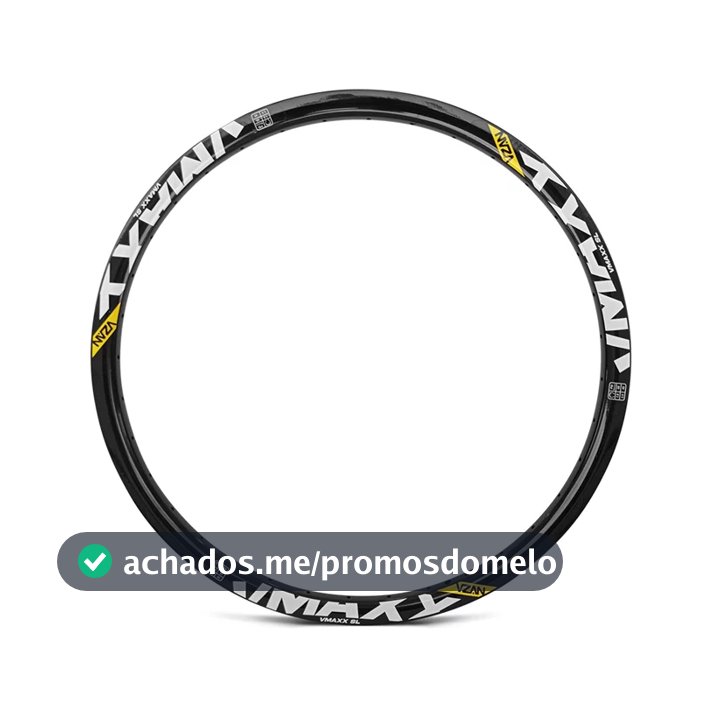 Aro 26 Vmaxx Folha Dupla Bicicleta 36 Furos Freio Disco Cor Preto