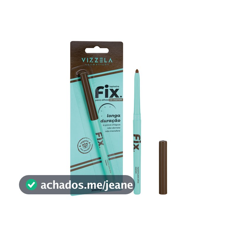Lapiseira Para Olhos Fix Retrátil Delineadora Maquiagem Longa Duração Para Um Olhar Marcante Vizzela