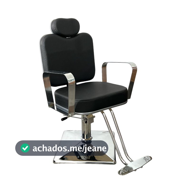 Cadeira Poltrona Reclinavel Para Salão de Beleza Betina