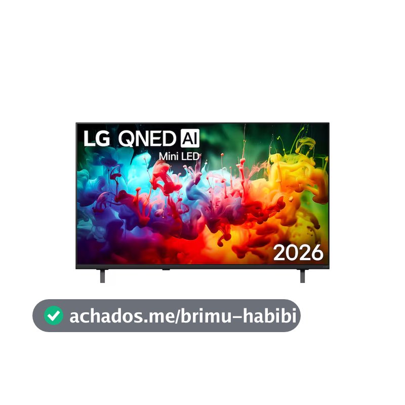 Smart TV 55 Polegadas QNED Mini LED AI 4K QNED70 WebOS 2026 LG