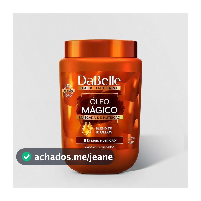 Dabelle Máscara Óleo Mágico 800g