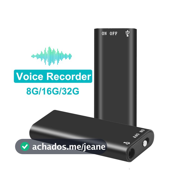 Gravador De Áudio USB Mini 3 Em 1 , Divisor Ativado , Reprodutor De MP3 , Unidade , Caneta Digital Por Voz