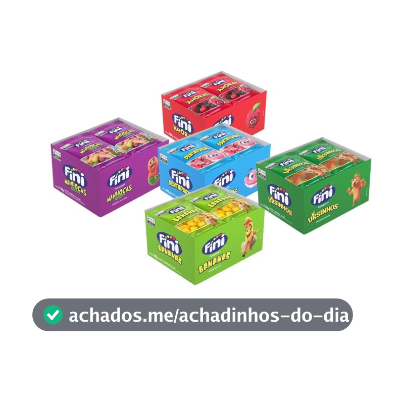 Kit Guloseimas FINI - 60 pacotes de 15g cada