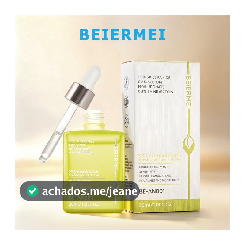 BEIERMEI Sérum Reparador Anti-Sensibilidade 5X Ceramida 30g/1.0FL.OZ Repara a pele danificada, nutre e hidrata