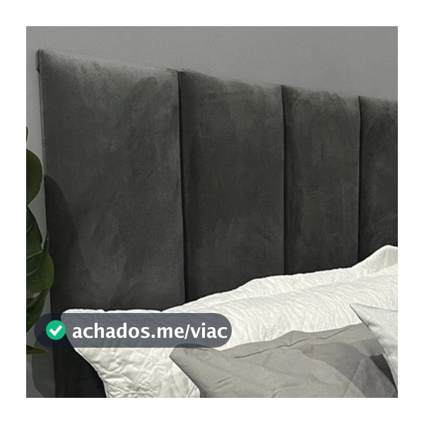Kit com até 10 Cabeceiras Para Cama King Casal Box Estofada Premium 45x20cm