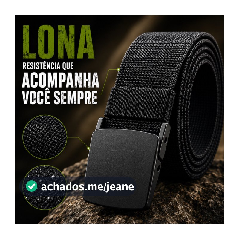 Cinto Tático Ajustável Lona com Liberação Rápida Resistente para Caça e Atividades ao Ar Livre