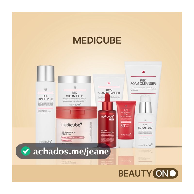 [Medicube] Coleção De Cuidados Com A Pele Vermelha | Espuma De Limpeza 120ml/230ml , Soro 2.0 30ml/55ml , Toner Plus 200