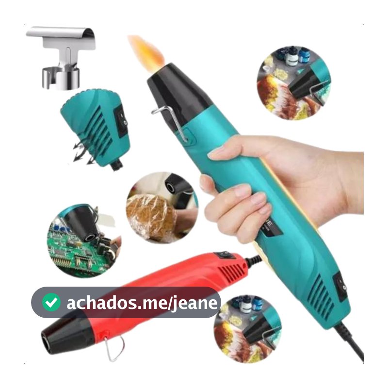 Soprador Térmico Portátil Multiuso 350 °C com Bico Direcionador