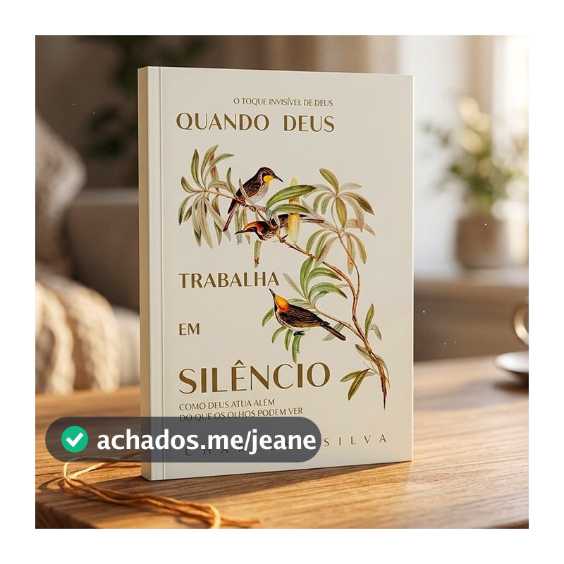 Quando Deus Trabalha em Silêncio - Como Deus Atua Além do que os Olhos Podem Ver