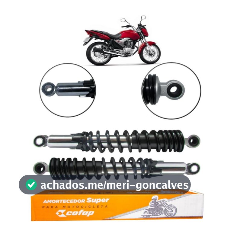 Par Amortecedor Traseiro Honda CG Titan  FAN 150 2004 à 2015 Original Cofap