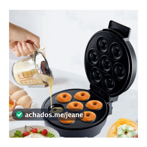 Máquina de Fazer Donuts Rosquinhas Confeitaria Culinária / Voltagem 110 volts