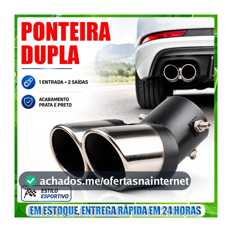 Tubo De Escape De Aço Inoxidável , 63 Mm , Tipo universal De Duplo Dobrável Adequado Para Tubos De 3.8 A 5.8 Cm De Diâme
