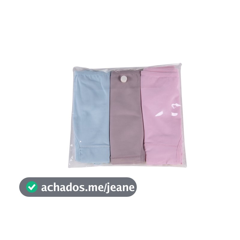Kit 50 Embalagem Saquinho Para Kit Cuecas Calcinhas Fraldinhas Lenços 20 x 17cm De Botão Moda Íntima Praia