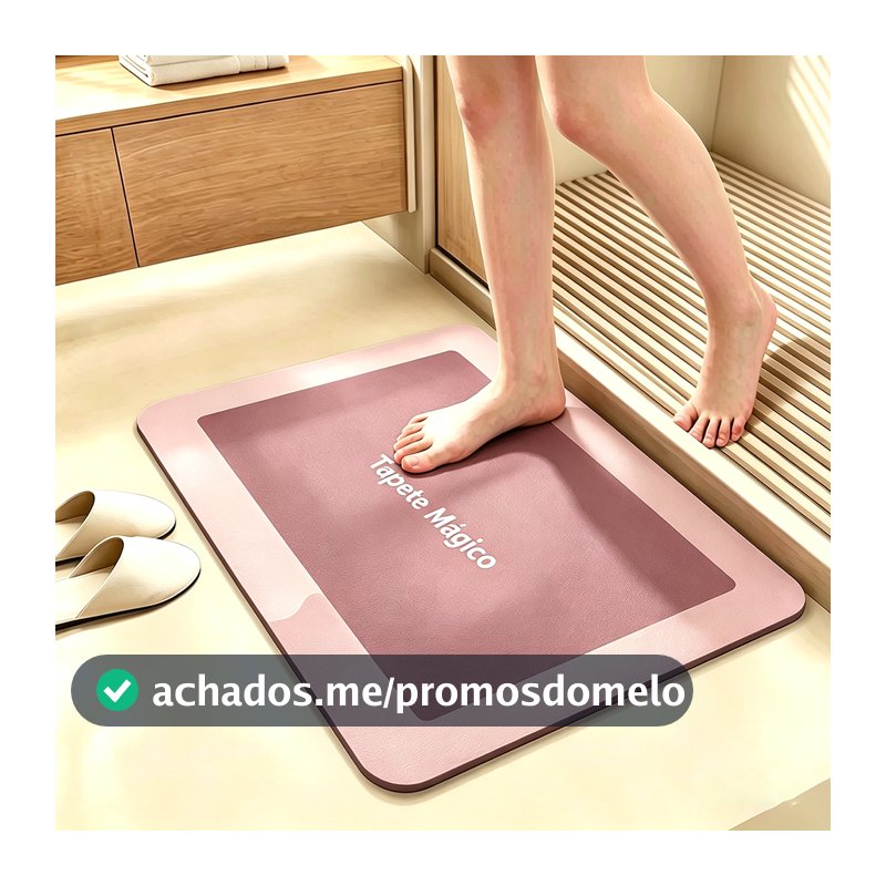 tapete de banheiro Diatomita antiderrapante, absorção ultrarrápida, aderência excelente, fácil de limpar e armazenar