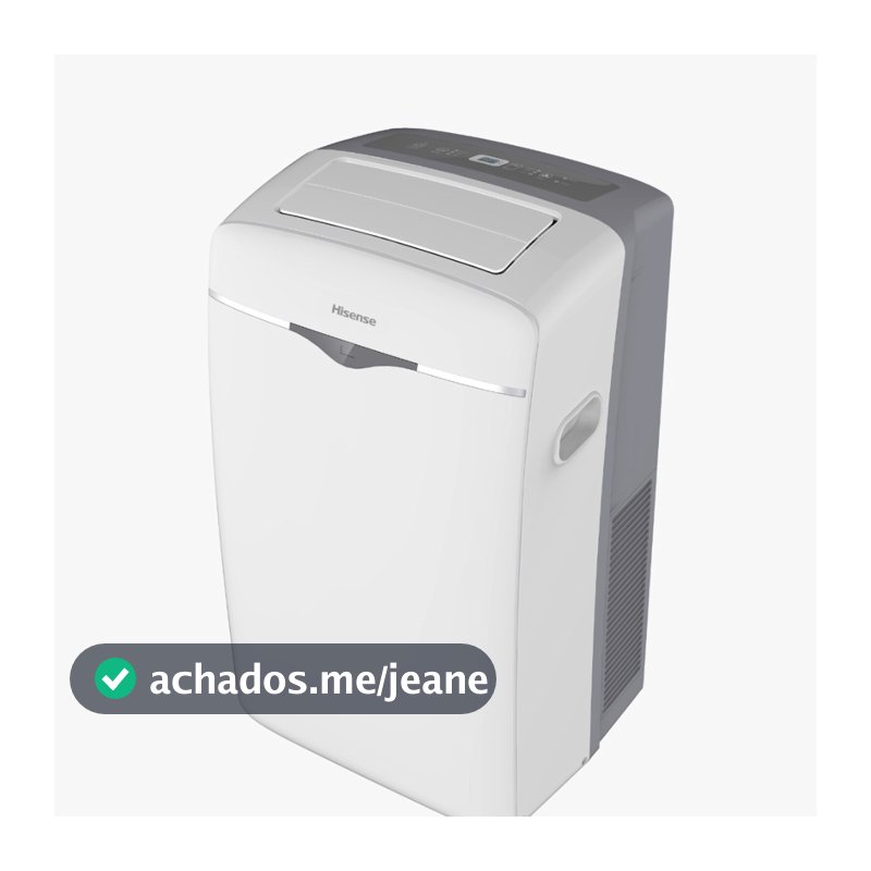Ar-Condicionado Portátil Wi-Fi 12.000 btus Frio AP-12CWBRNPS01 Hisense 127V