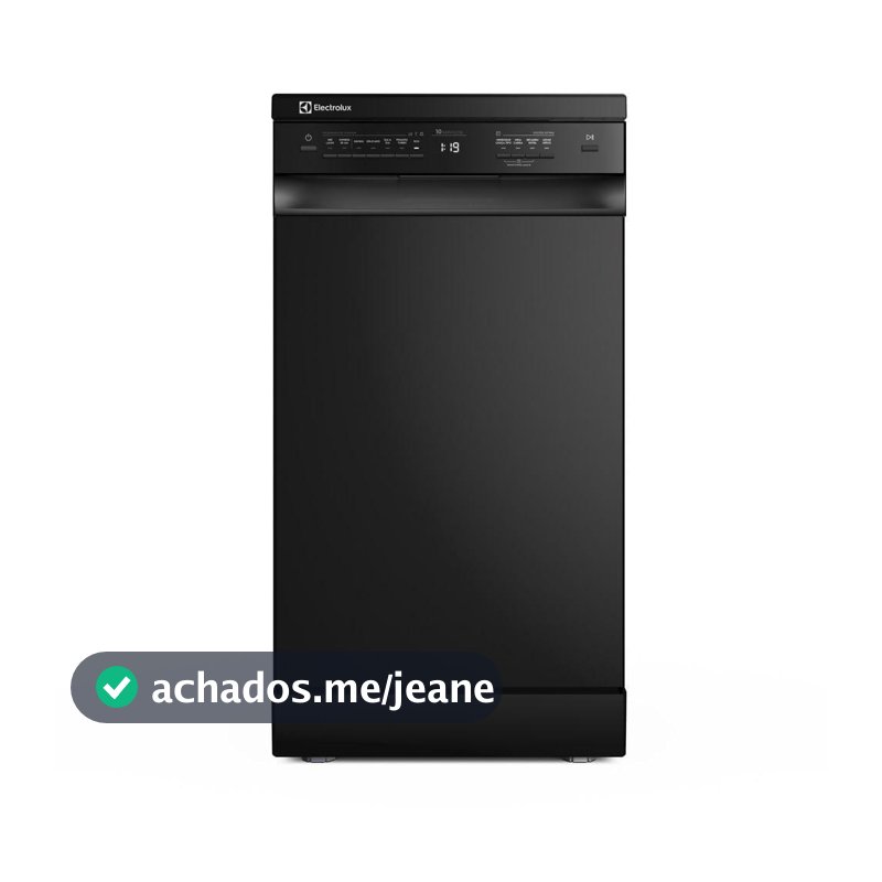 Lava-Louça Electrolux 10 Serviços Preta com Programa Lava e Seca 50 min (LP10E)