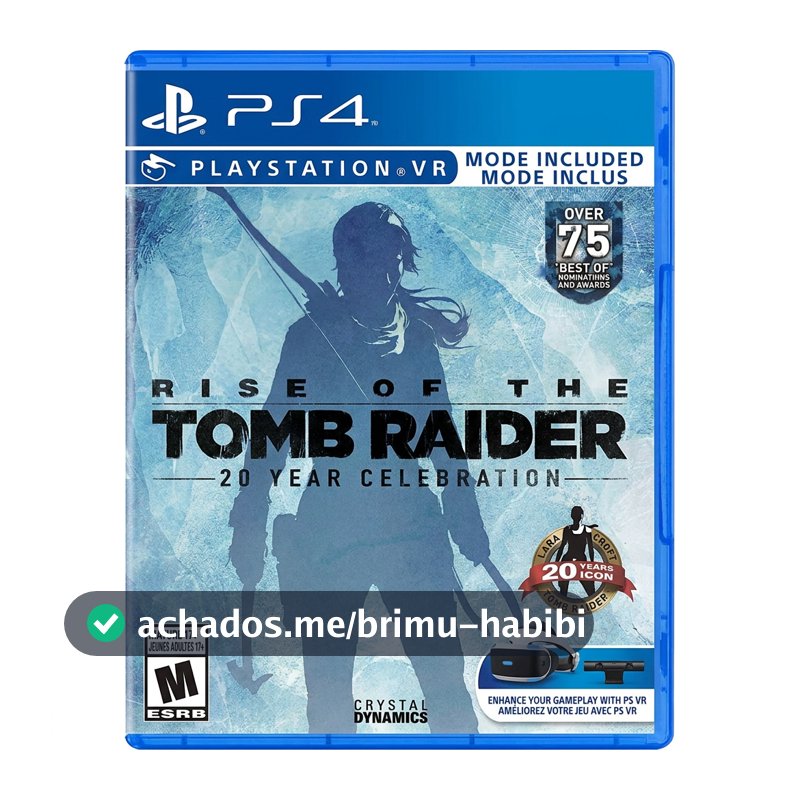 Rise Of The Tomb Raider PS4 Midia Fisica